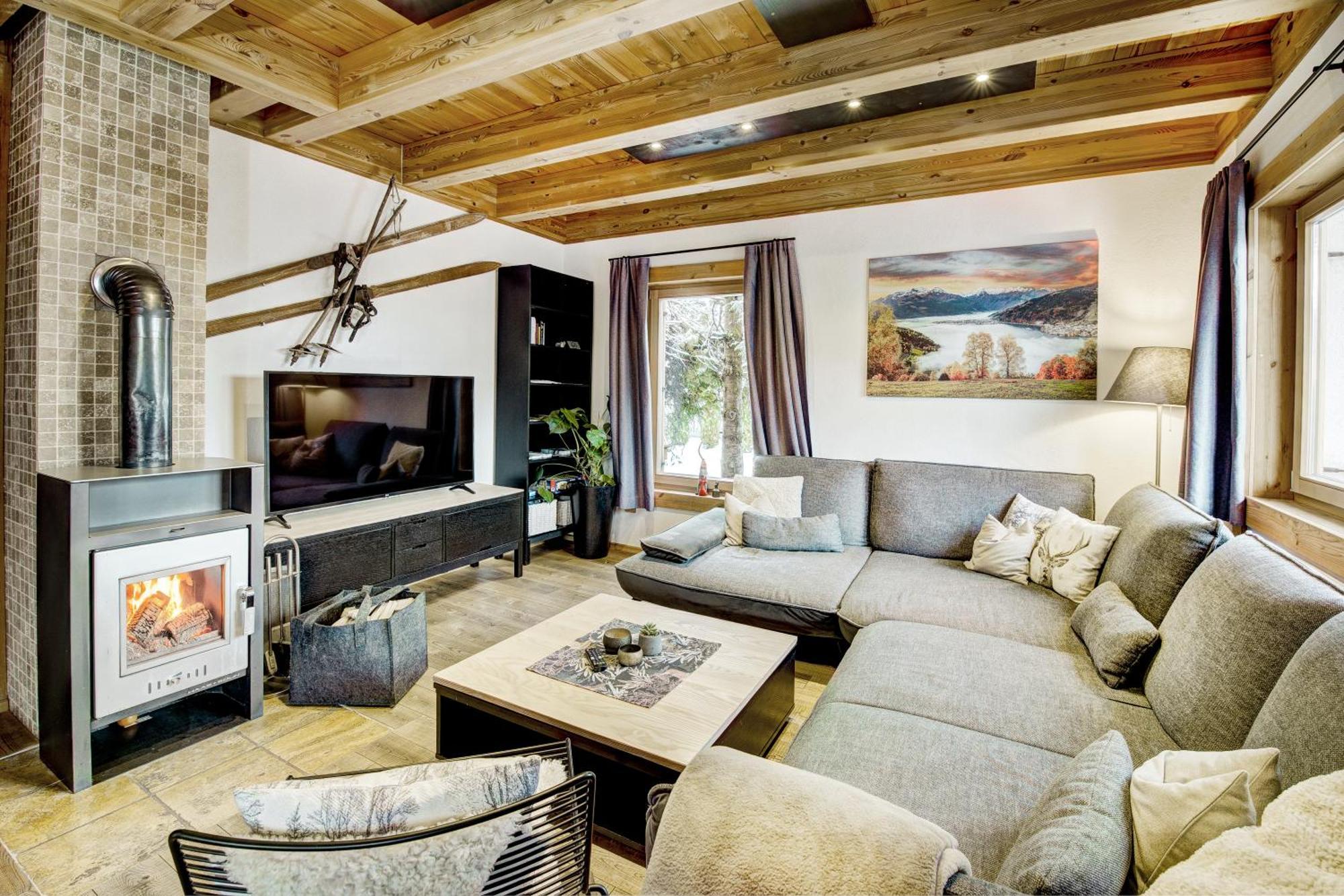 Chalet Dacha Mit Finnischer Sauna Zell am See Bagian luar foto